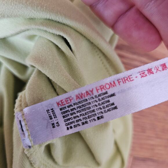 FP Free People Movement Green Tank Crop Top Size Small - Picture 4 of 6